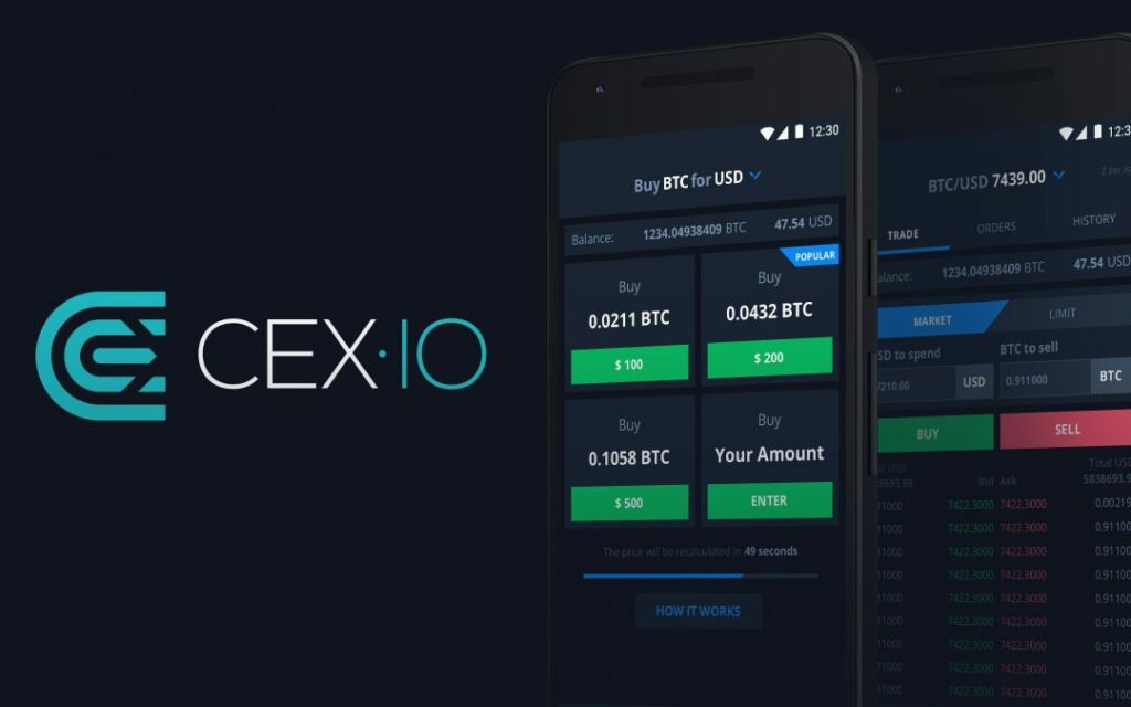 CEX.IO for mobile