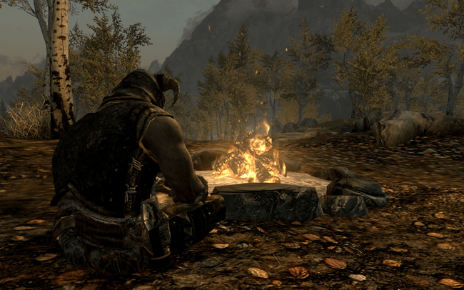 campfire-skyrim-mod